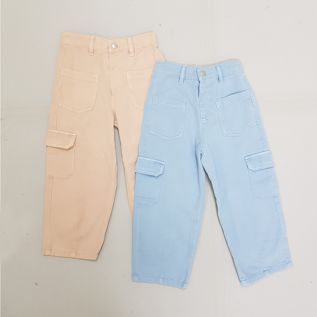 شلوار جینز دخترانه 28424 سایز 2 تا 6 سال مارک M&S