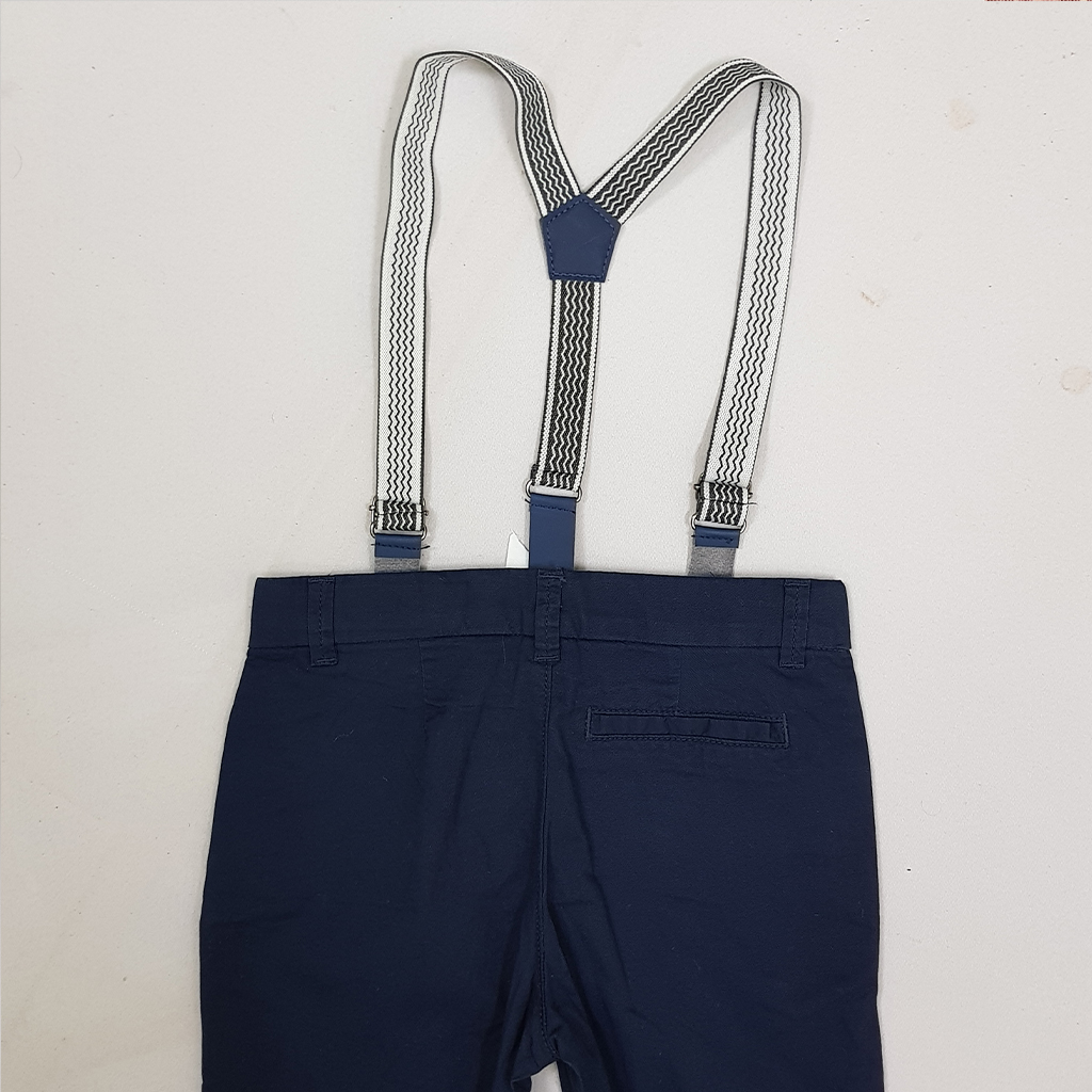 ست پیراهن و شلوار ساسبندار پسرانه 28439 سایز 1.5 تا 10 سال مارک H&M