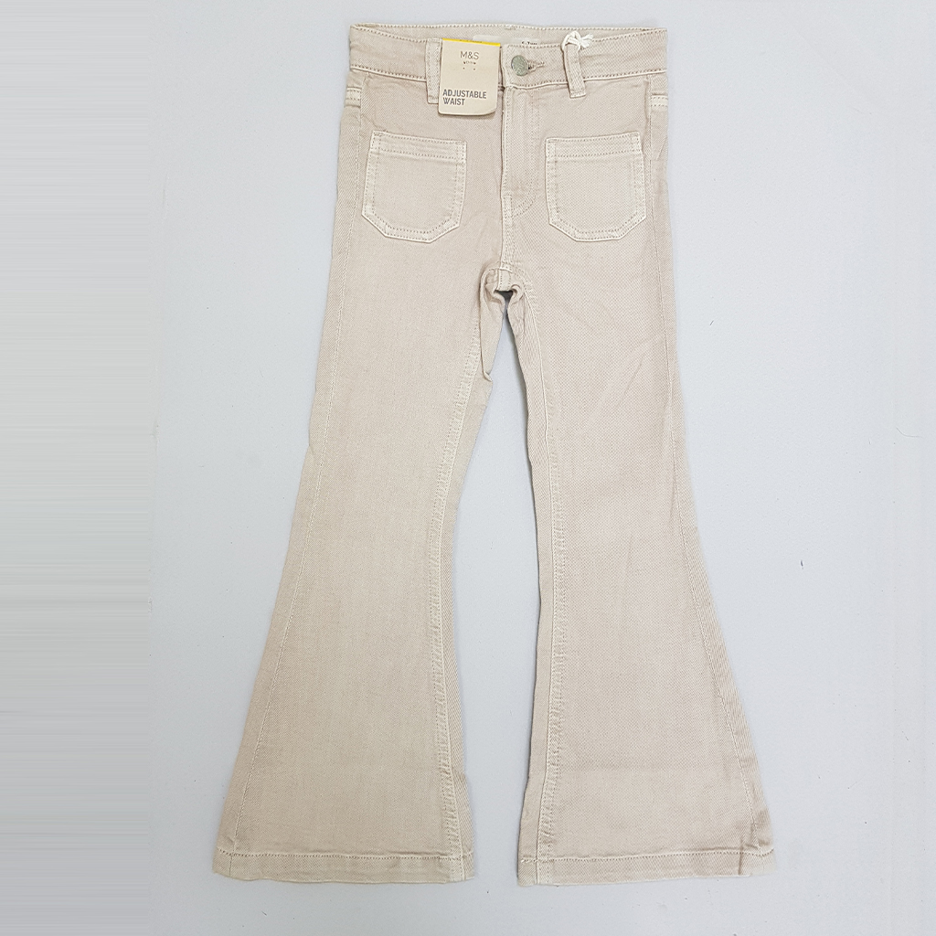 شلوار جینز بوت کات دخترانه 28440 سایز 6 تا 16 سال مارک M&S