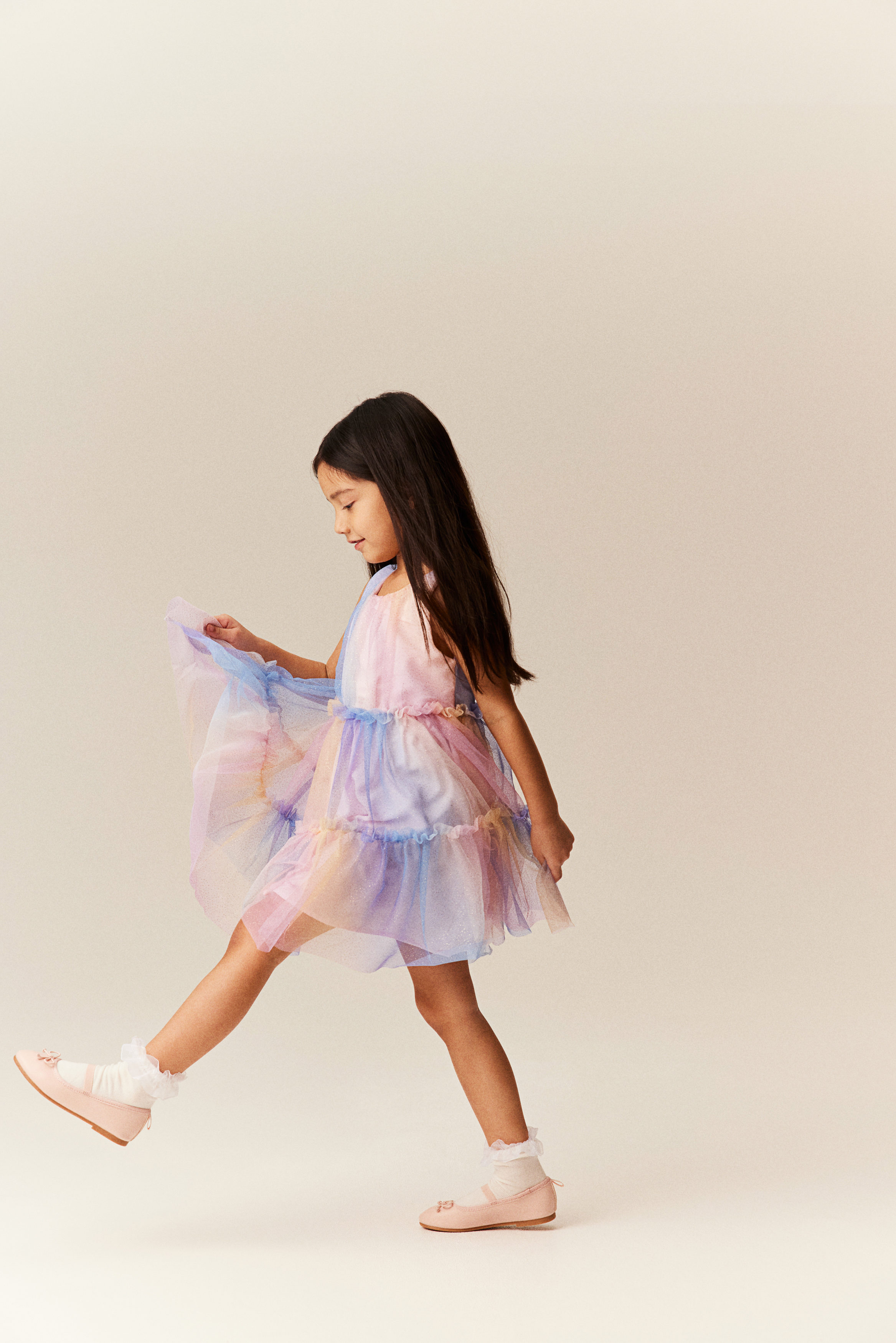 سارافون دخترانه 28504 سایز 1.5 تا 10 سال کد 1 مارک H&M
