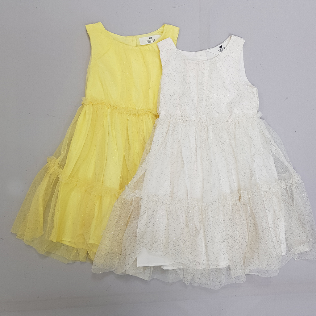 سارافون دخترانه 28504 سایز 2 تا 10 سال کد 2 مارک H&M