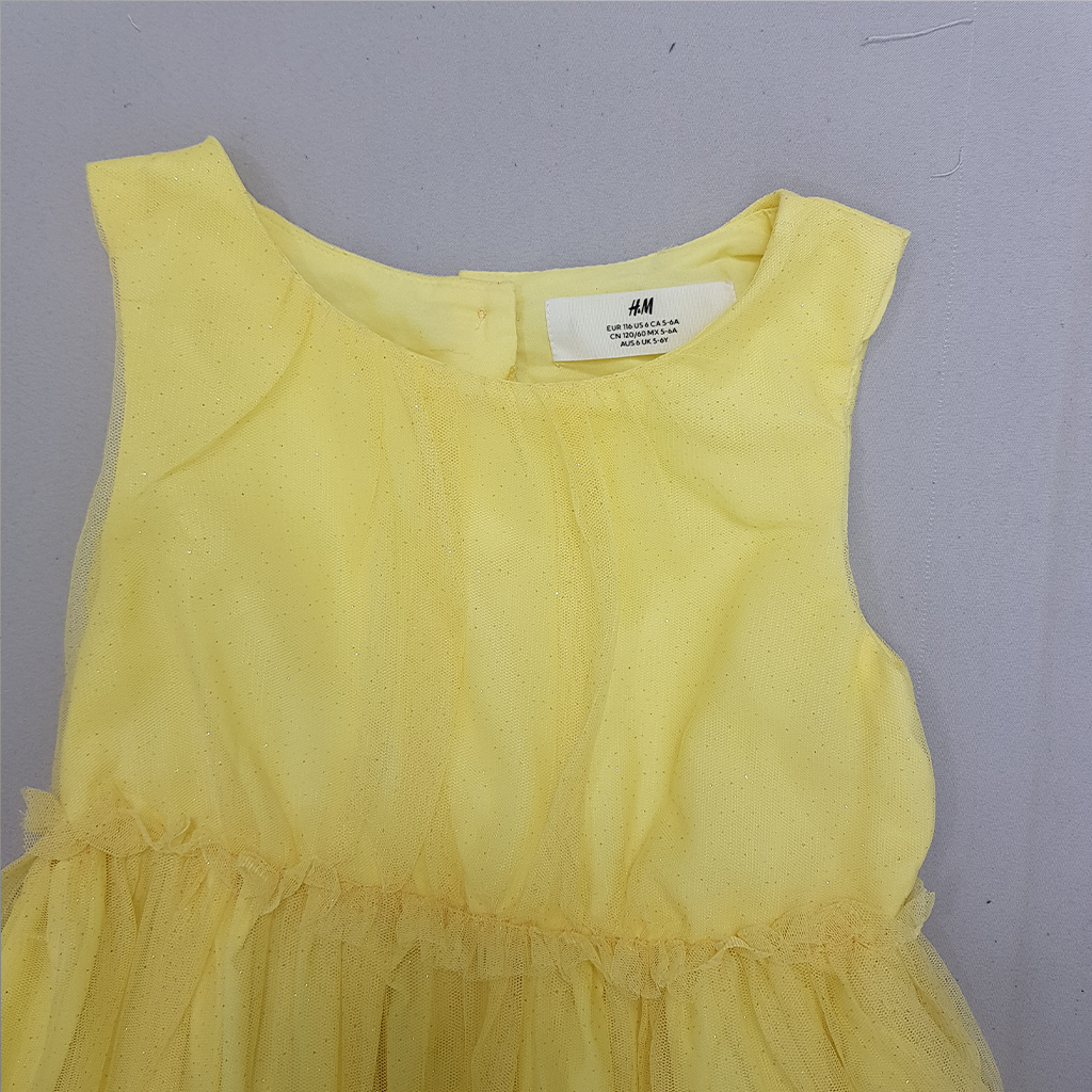 سارافون دخترانه 28504 سایز 2 تا 10 سال کد 2 مارک H&M