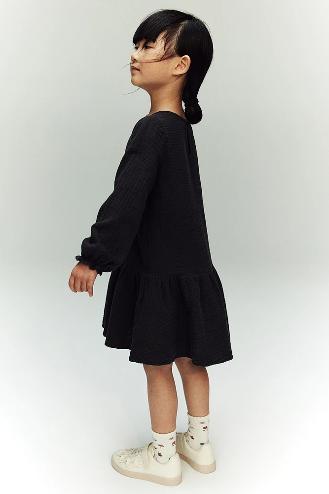 سارافون دخترانه 28472 سایز 1.5 تا 11 سال مارک H&M