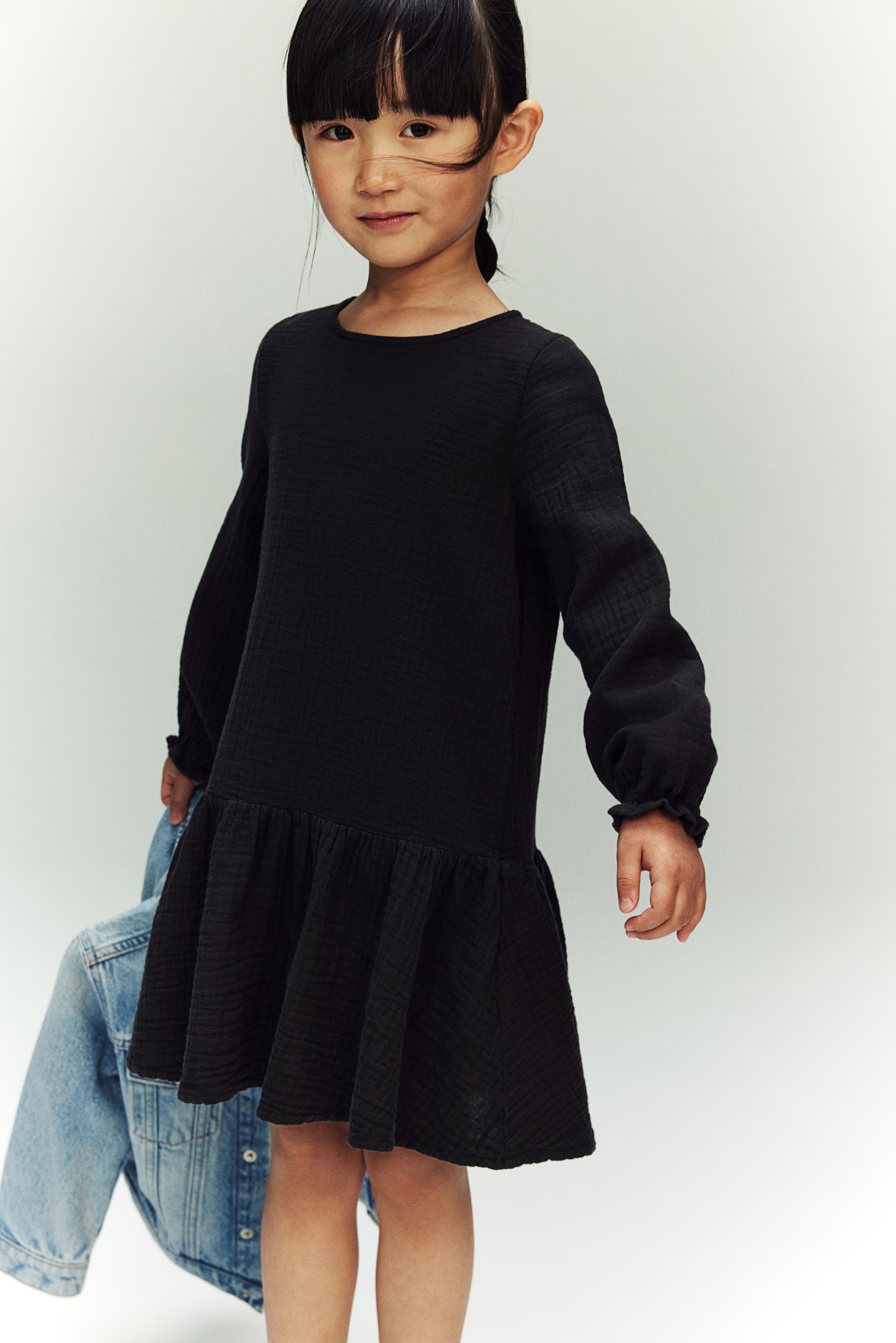 سارافون دخترانه 28472 سایز 1.5 تا 11 سال مارک H&M