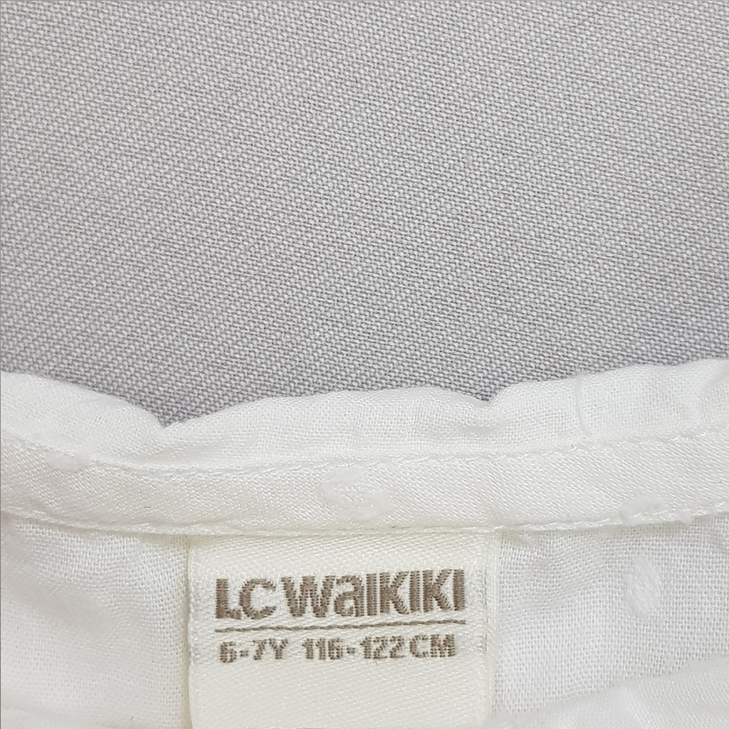 شومیز دخترانه 28516 سایز 6 تا 14 سال مارک LC WALKIKI