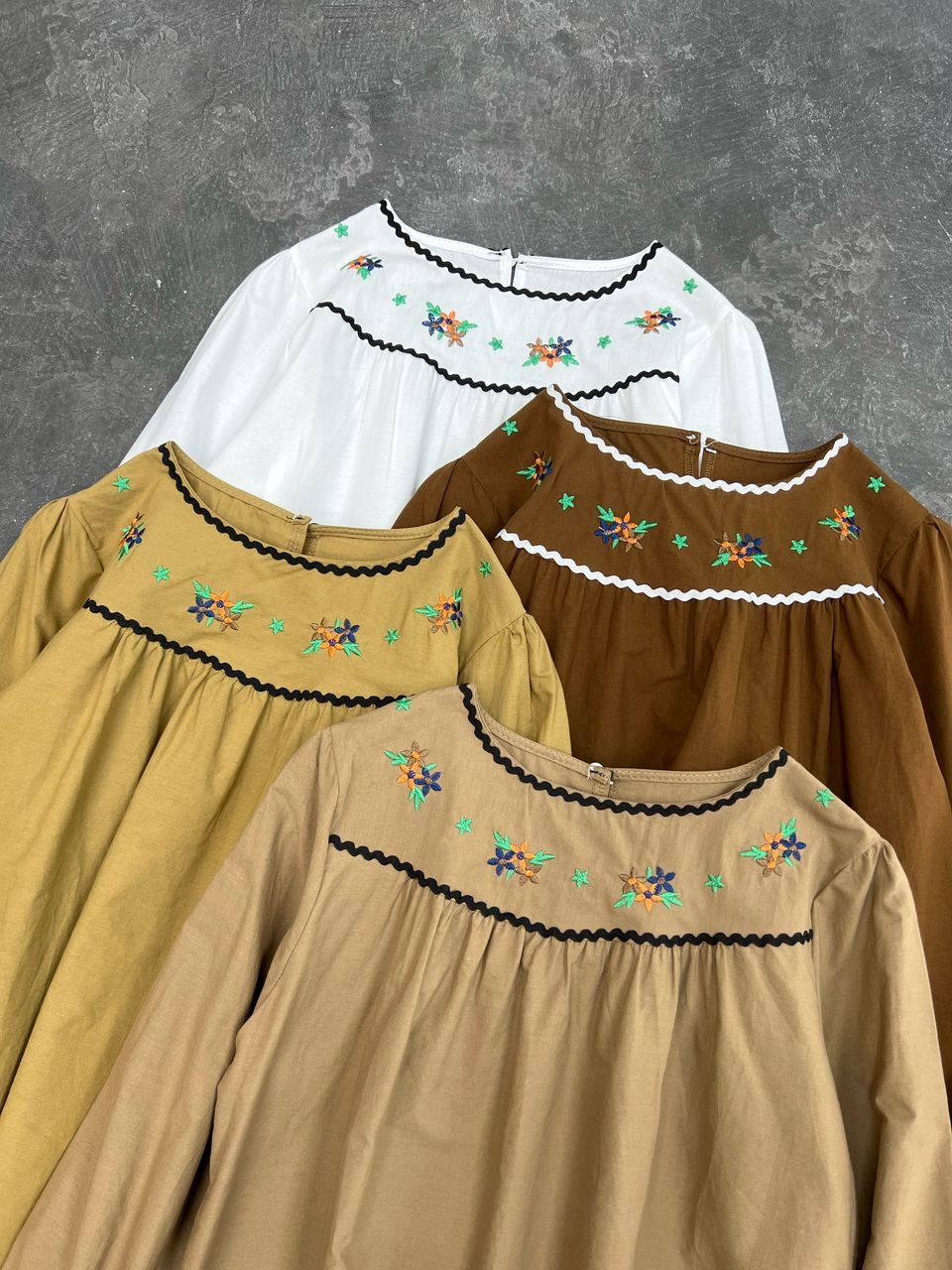 شومیز گلدوزی زنانه کد 417891