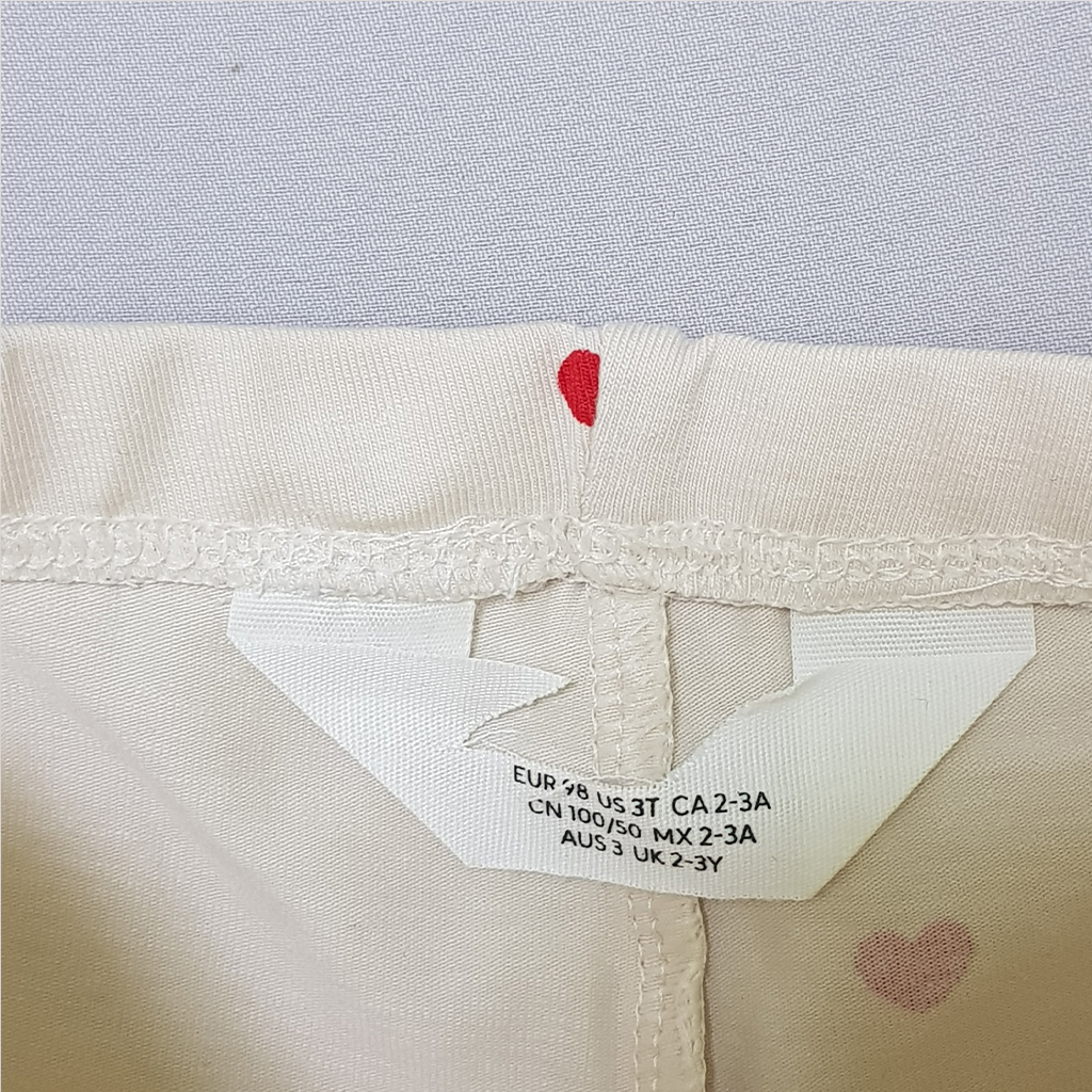 ساپورت دخترانه 28554 سایز 1.5 تا 10 سال مارک H&M