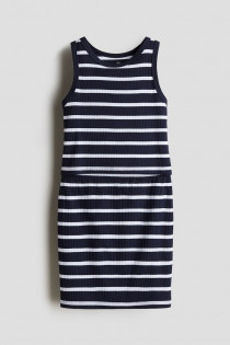 ست تاپ و دامن دخترانه 28527 سایز 9 تا 15 سال مارک H&M