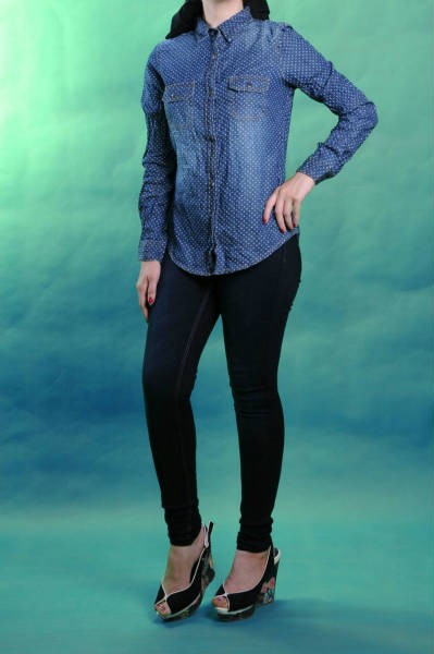 شلوار جینز زنانه 11055 مارک THE DENIM