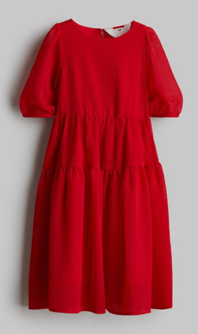 سارافون دخترانه 28470 سایز 1.5 تا 12 سال مارک H&M