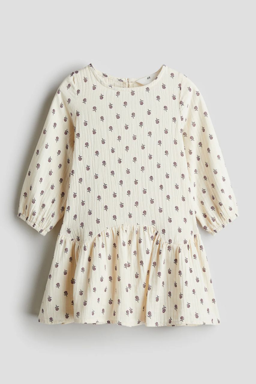 سارافون دخترانه 28497 سایز 1.5 تا 11 سال مارک H&M