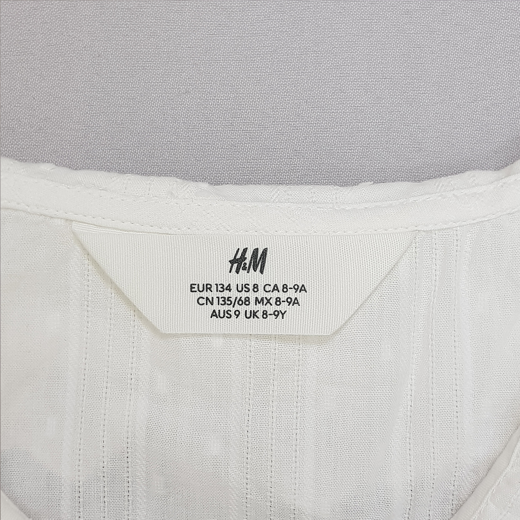 شومیز دخترانه 28598 سایز 8 تا 15 سال مارک H&M