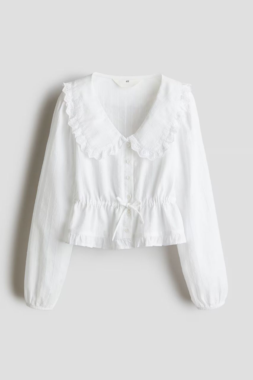 شومیز دخترانه 28598 سایز 8 تا 15 سال مارک H&M