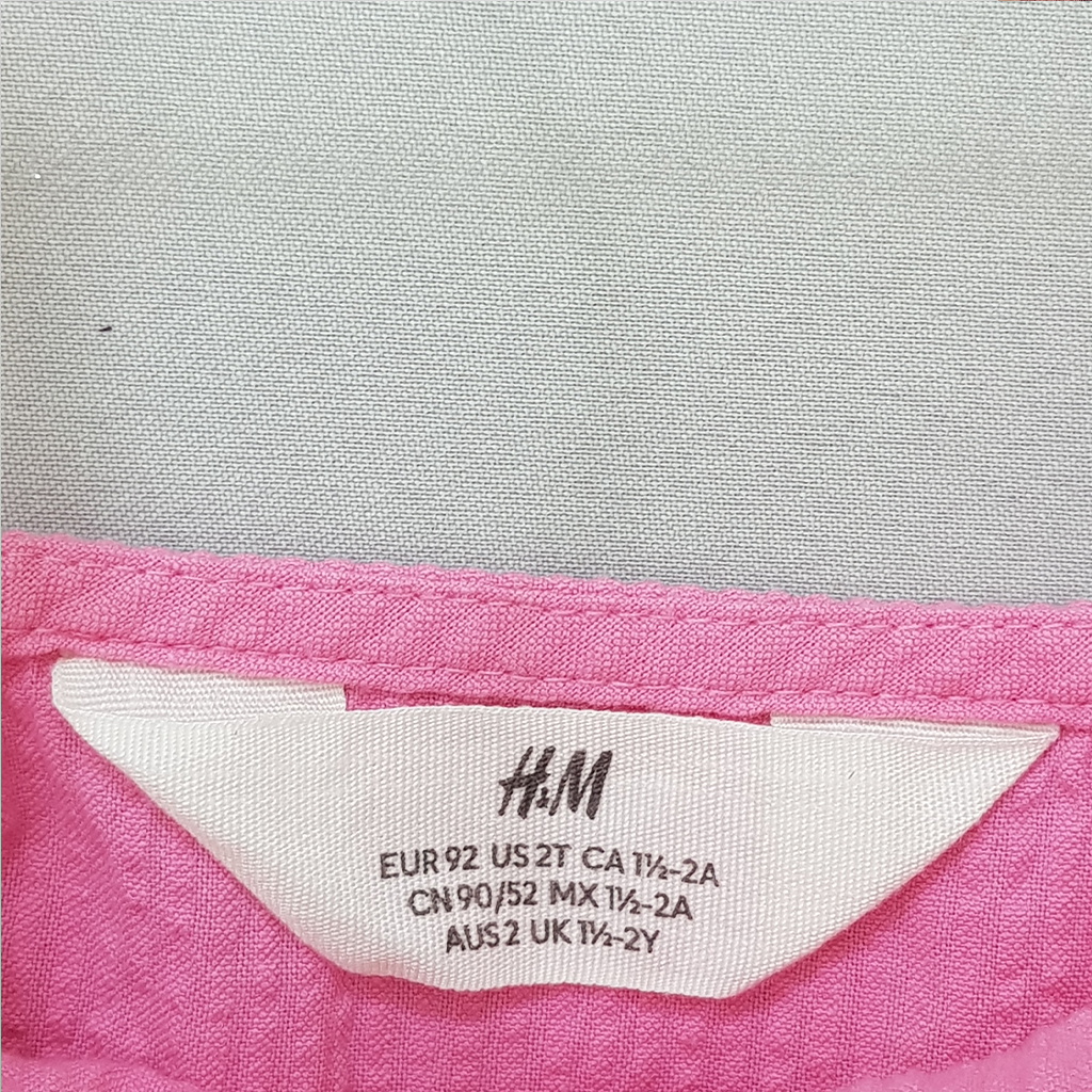 ست دخترانه 28648 سایز 1.5 تا 10 سال مارک H&M