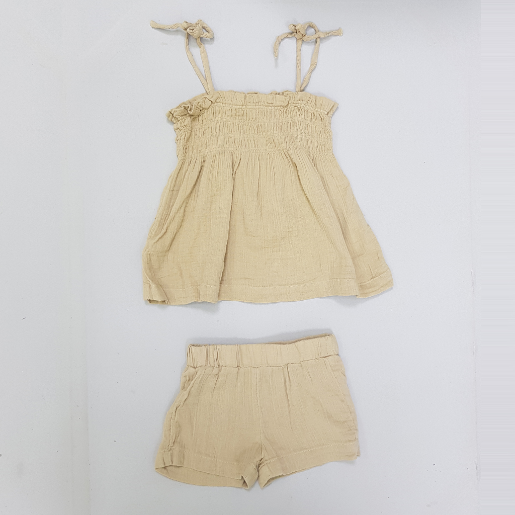 ست دخترانه 28656 سایز 1.5 تا 11 سال مارک H&M