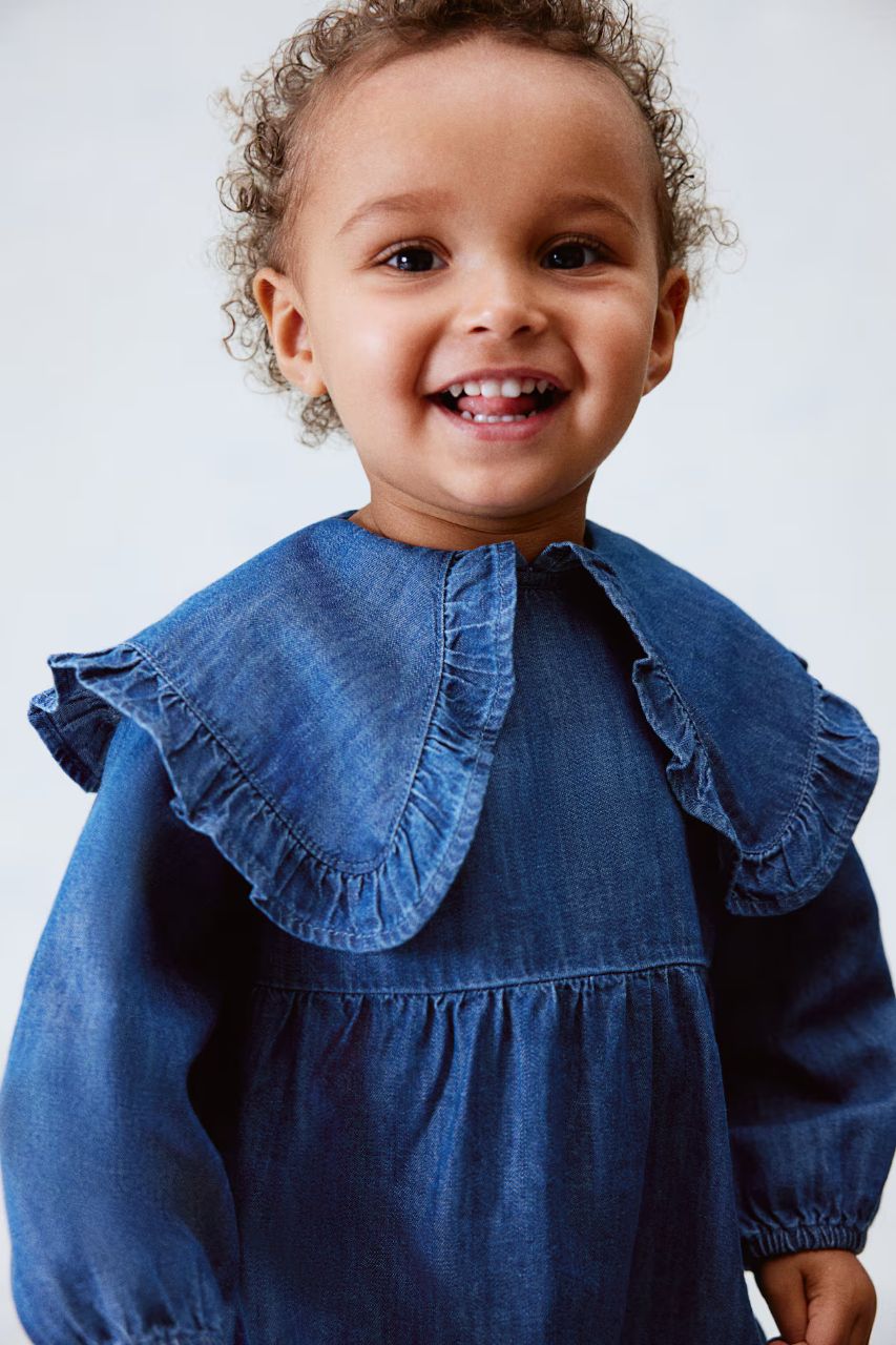 بادی دخترانه 28622 سایز 4 ماه تا 2 سال مارک H&M