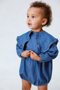 بادی دخترانه 28622 سایز 4 ماه تا 2 سال مارک H&M
