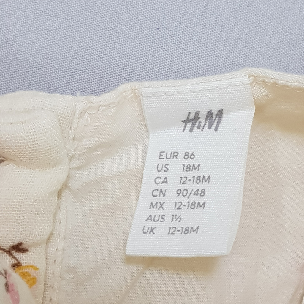 سارافون دخترانه 28633 سایز 6 ماه تا 4 سال مارک H&M