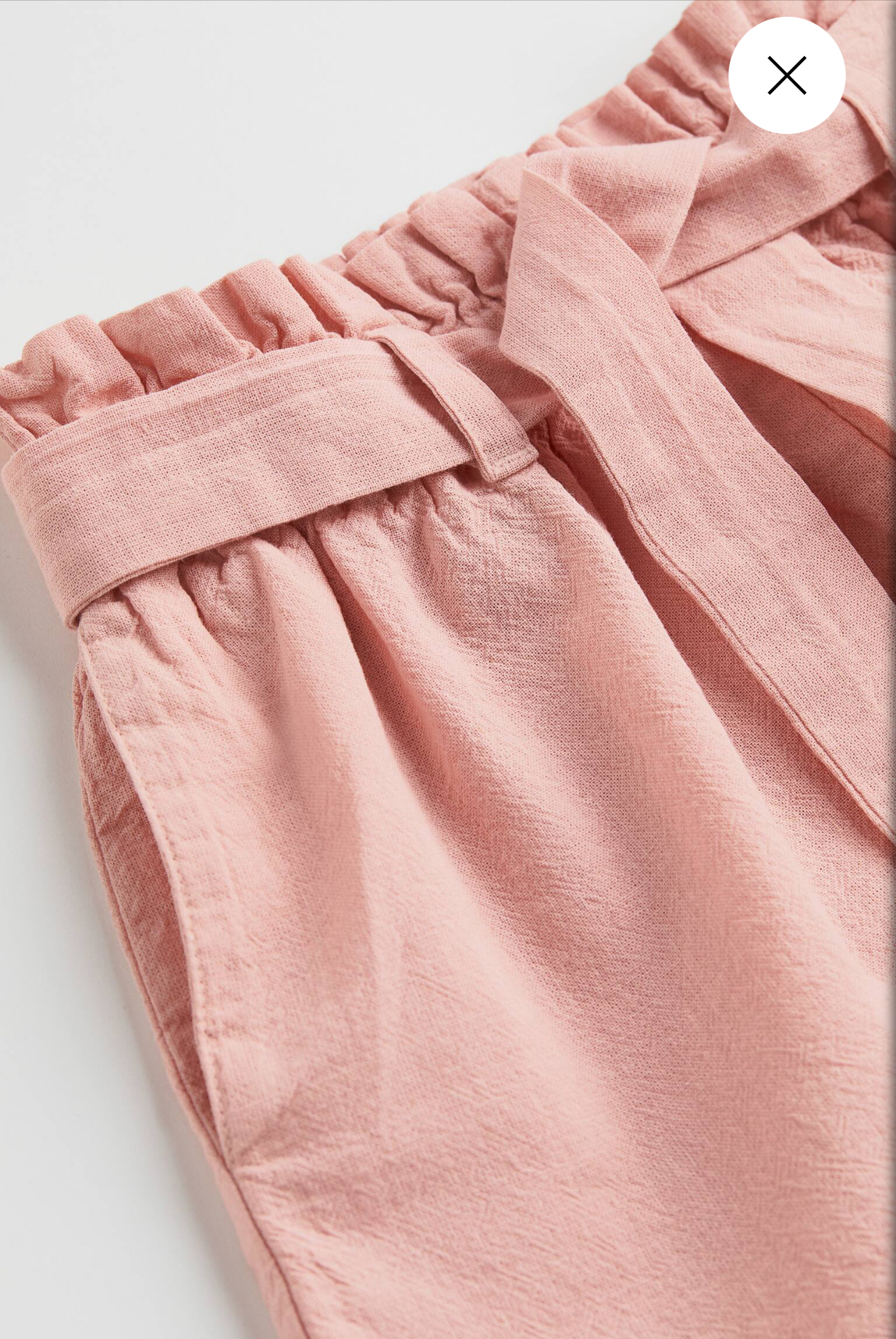 شلوارک دخترانه 28594 سایز 1.5 تا 11 سال مارک H&M