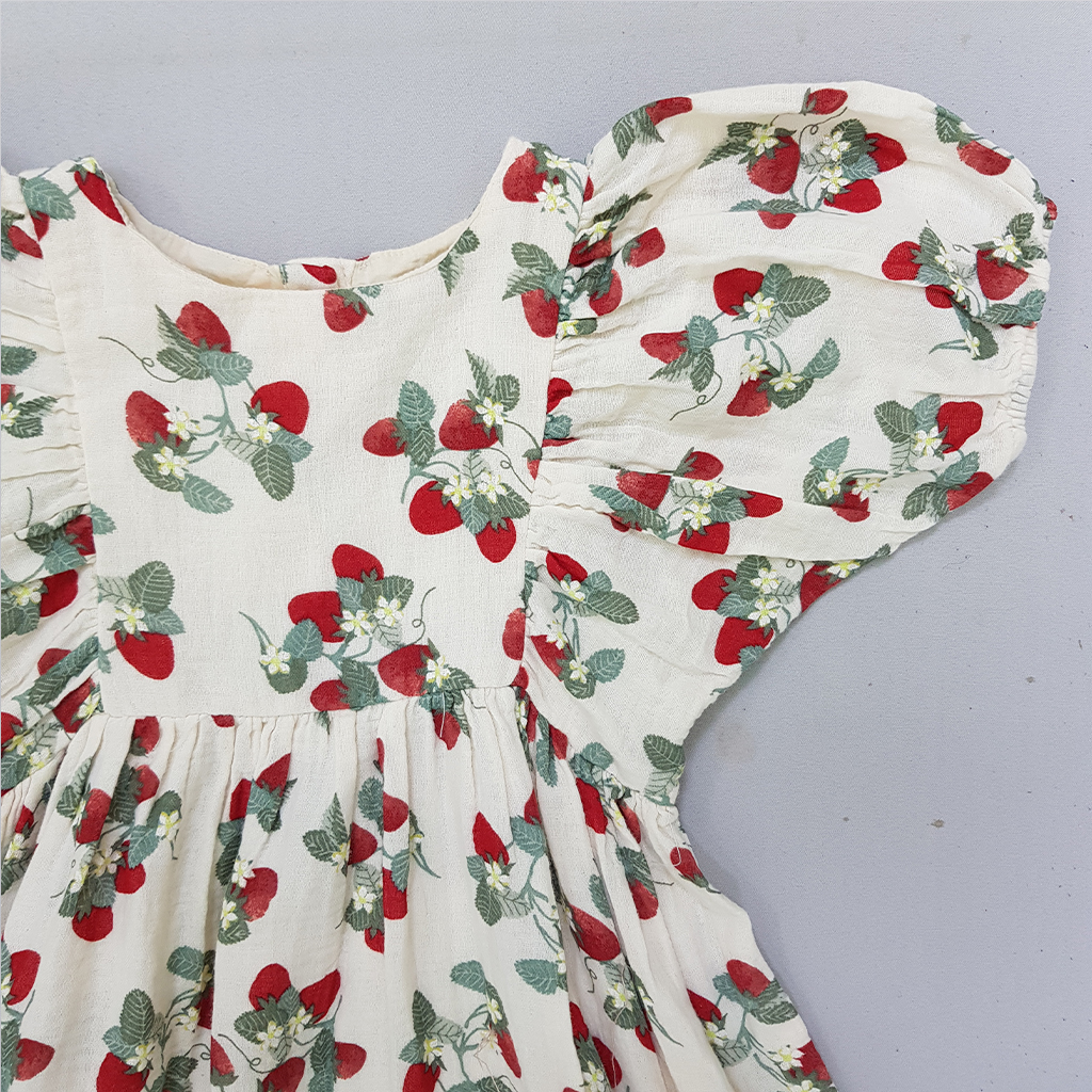 سارافون دخترانه 28586 سایز 4 ماه تا 3 سال مارک H&M
