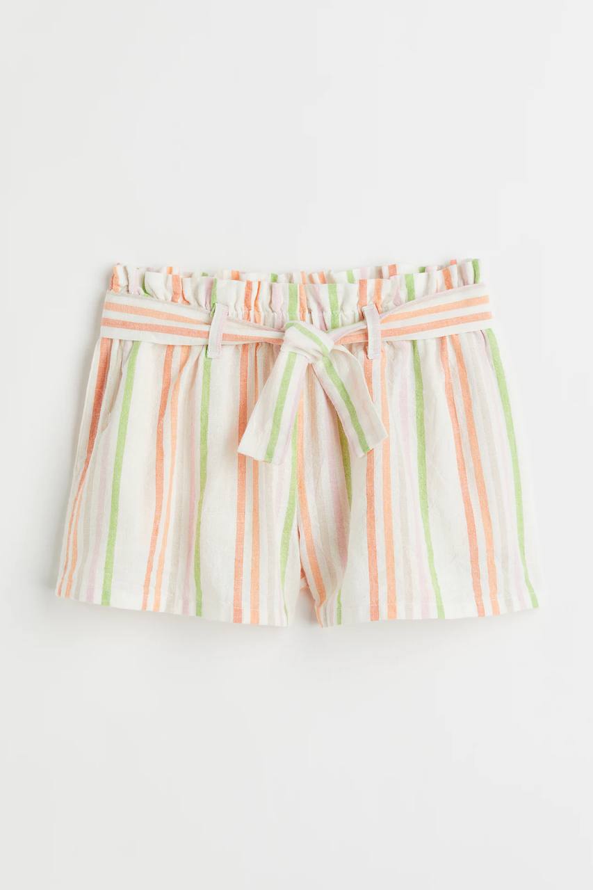 شورتک دخترانه 28596 سایز 1.5 تا 12 سال مارک H&M