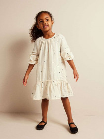 سارافون دخترانه 28593 سایز 1.5 تا 10 سال مارک H&M