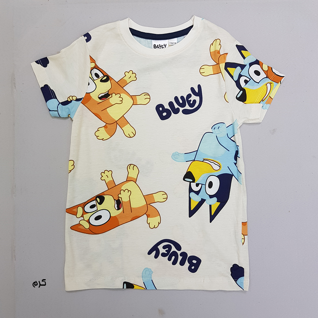 تی شرت پسرانه 28659 سایز 1.5 تا 8 سال مارک Bluey   *