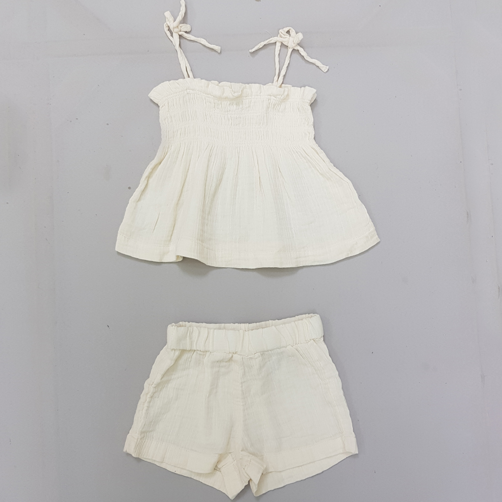 ست دخترانه 28657 سایز 2 تا 10 سال مارک H&M   *