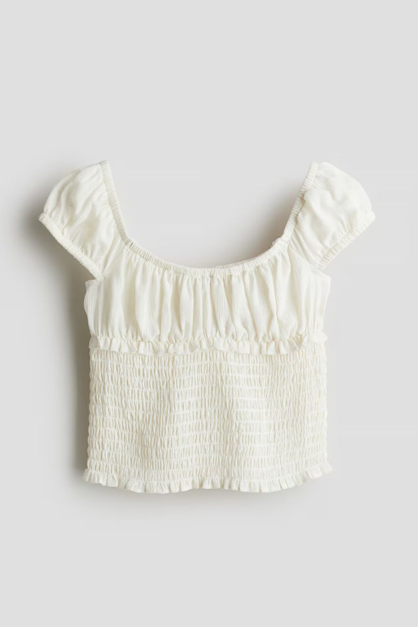 کراپ دخترانه 28682 سایز 8 تا 15 سال مارک H&M