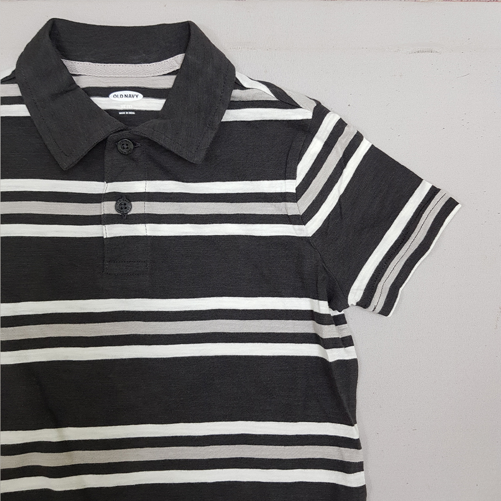 تی شرت یقه دار پسرانه 28693 سایز 5 تا 16 سال مارک OLD NAVY