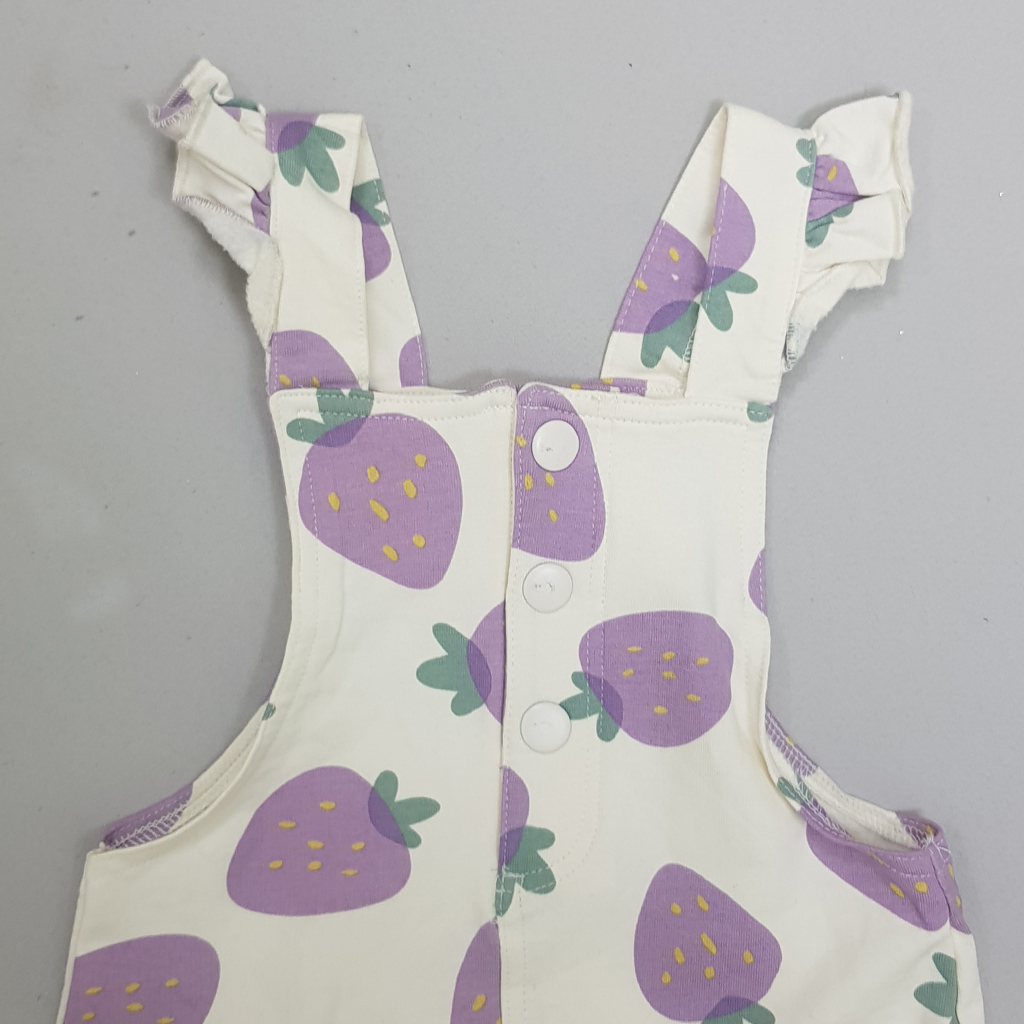 ست بلوز و پیشبندار دخترانه 28563 سایز 1 تا 36 ماه مارک Woolies