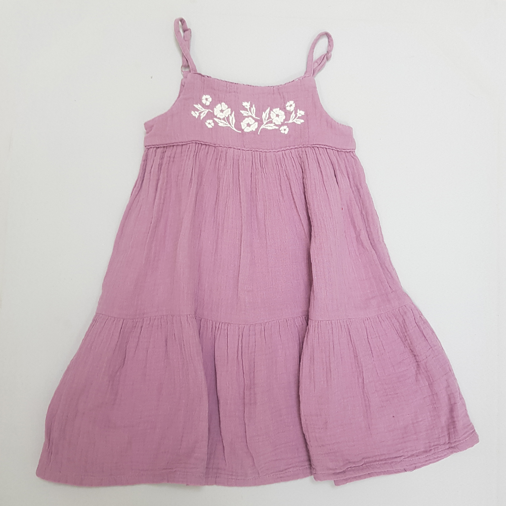 سارافون دخترانه 28630 سایز 1.5 تا 10 سال مارک H&M