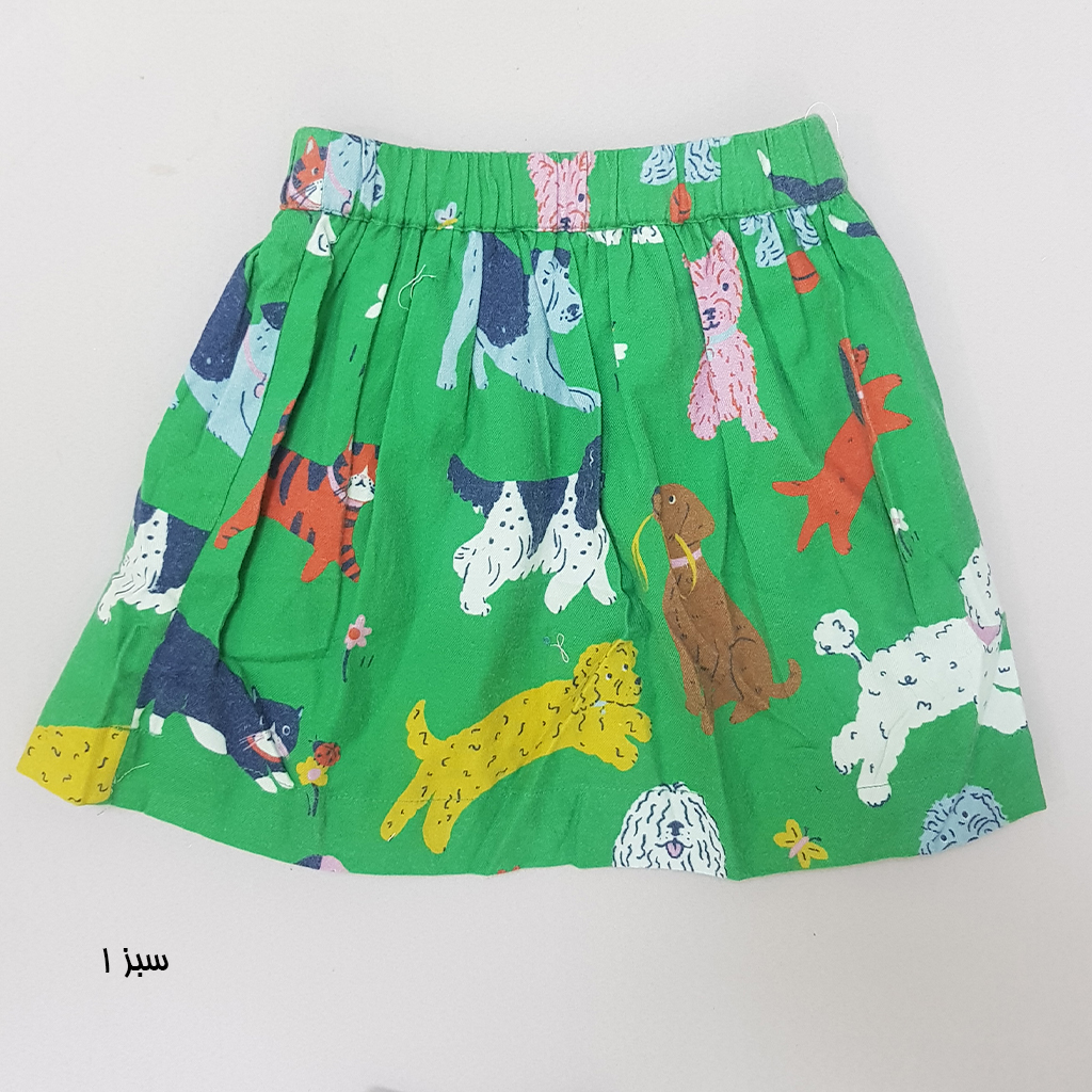 دامن دخترانه 28625 سایز 3 تا 12 سال کد 3 مارک Mini BODEN
