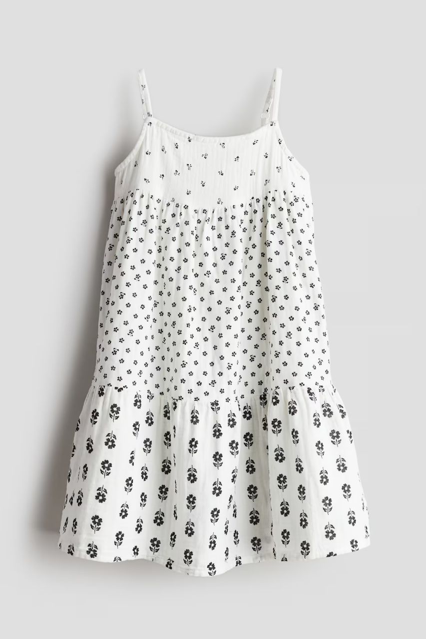 سارافون دخترانه 28629 سایز 1.5 تا 10 سال مارک H&M   *