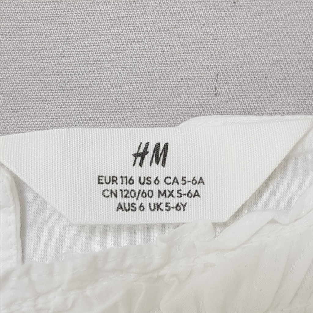 سارافون دخترانه 28637 سایز 2 تا 10 سال مارک H&M