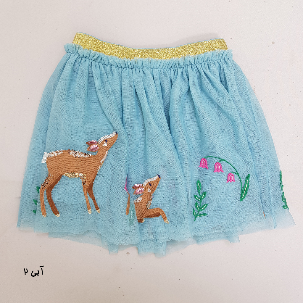دامن دخترانه 28667 سایز 5 تا 8 سال کد 13 مارک Mini BODEN