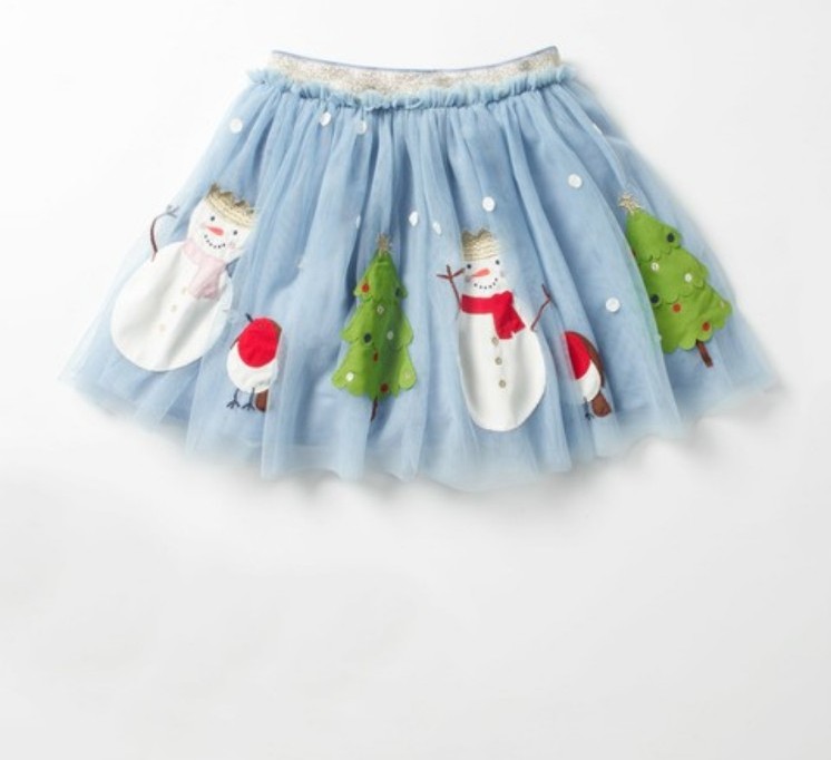 دامن دخترانه 28667 سایز 5 تا 8 سال کد 13 مارک Mini BODEN