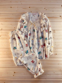 ست دوتیکه بلوز شلوار زنانه کد 418036