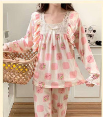 ست دوتیکه بلوز شلوار زنانه کد 418038