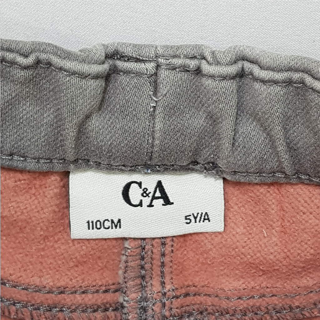 شلوار جینز دخترانه 28722 سایز 2 تا 10 سال مارک C&A