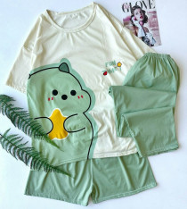 ست سه تیکه زنانه کد 418083