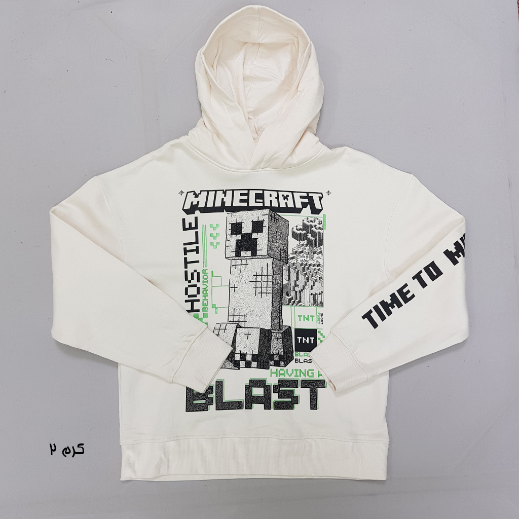 هودی پسرانه 28747 سایز 8 تا 17 سال مارک MiniCraft