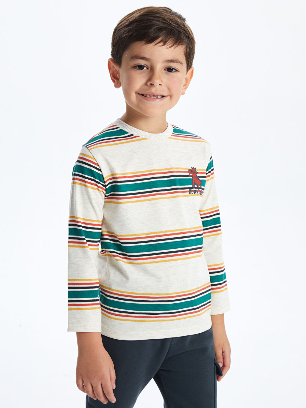 بلوز پسرانه 28755 سایز 12 ماه تا 7 سال کد 1 مارک LC WALKIKI   *