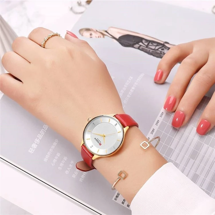 ساعت مچی زنانه برند  CURREN 9041  کد 2160