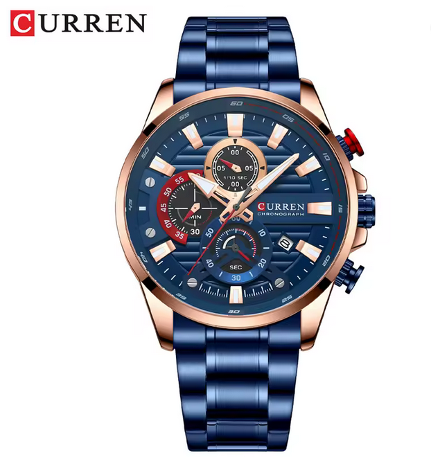 ساعت مچی مردانه برند CURREN 8415 کد 2256