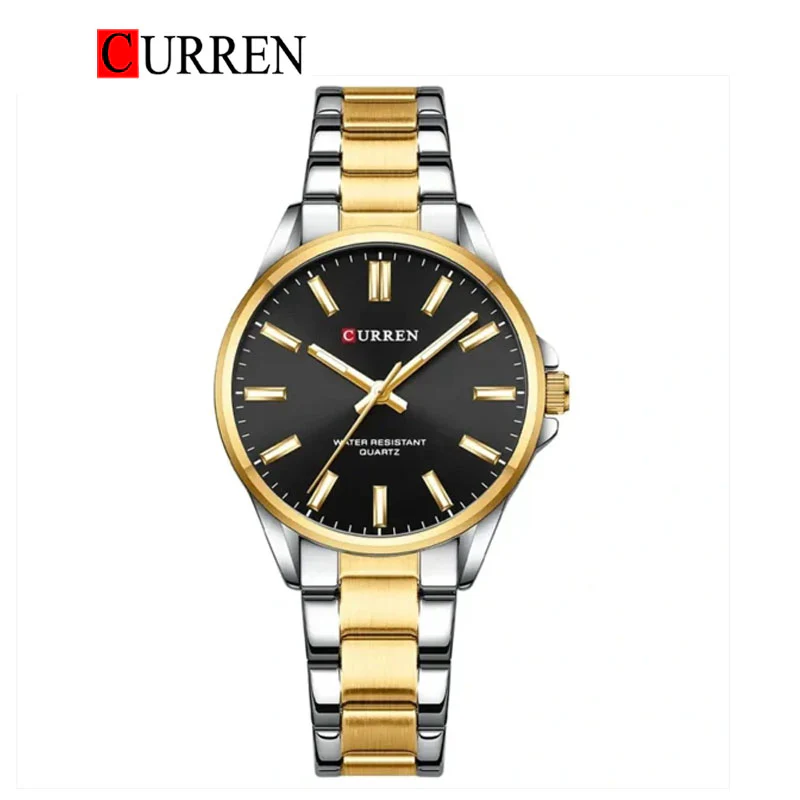 ساعت مچی زنانه برند CURREN 9090 کد 2167