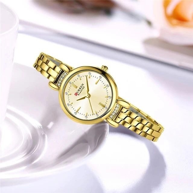 ساعت مچی زنانه برند CURREN 9098 کد 2357