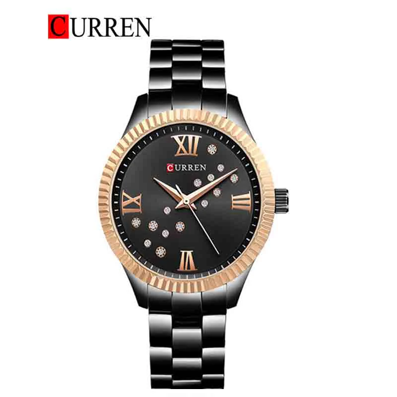 ساعت مچی زنانه برند CURREN 9009 کد 2168