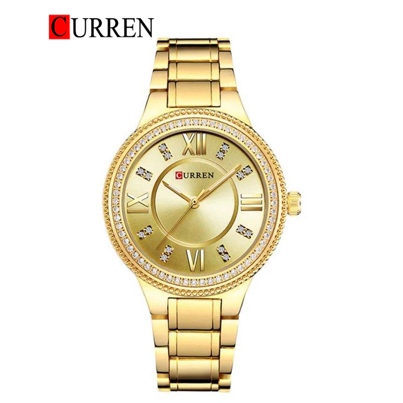 ساعت مچی زنانه برند CURREN 9004 کد 2170