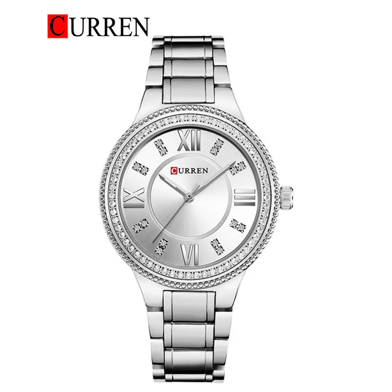 ساعت مچی زنانه برند CURREN 9004 کد 2170